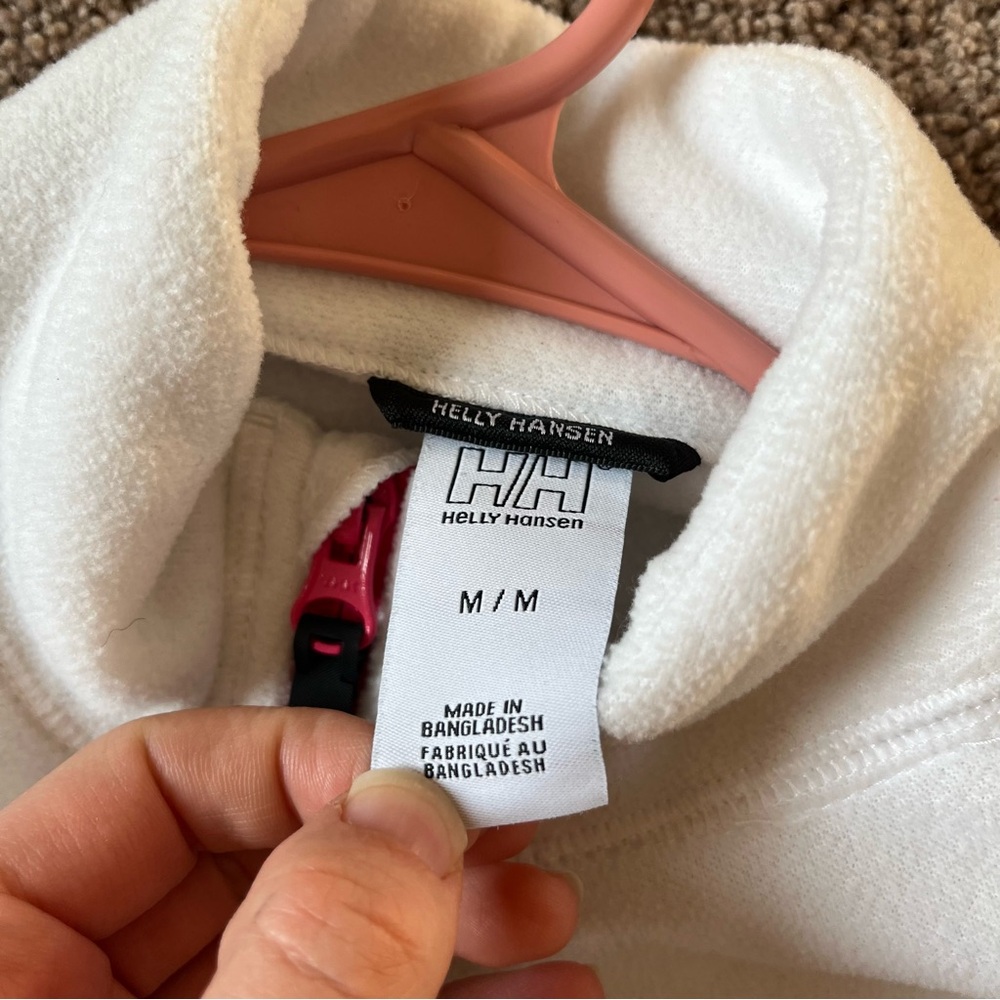 Helly Hansen White Sweater with Red Accent - Picture 7 of 8